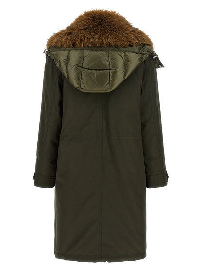 Moncler Bicolor Polyamide Parka