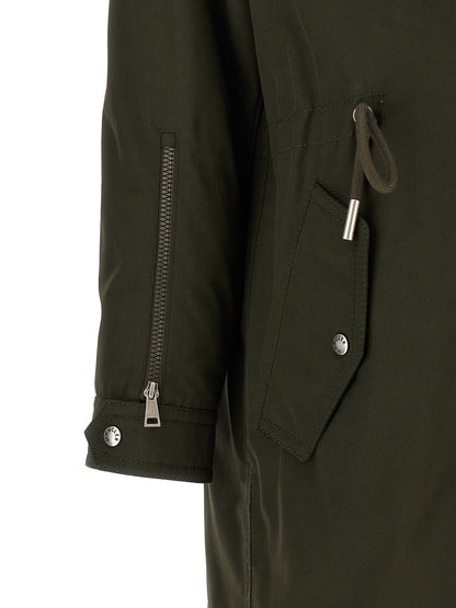 Moncler Bicolor Polyamide Parka