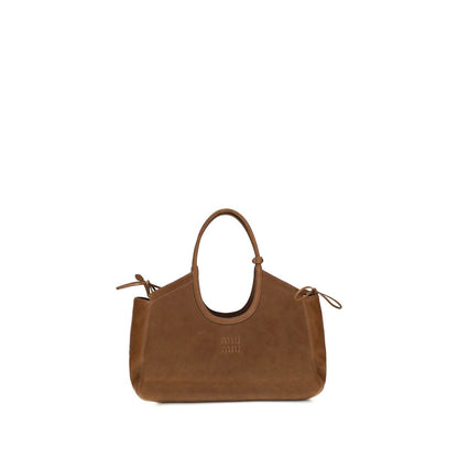 Miu Miu Brown Lamb Ovis Aries Handbag