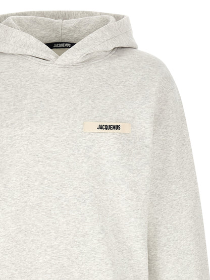 Jacquemus Gray Cotton Sweatshirt