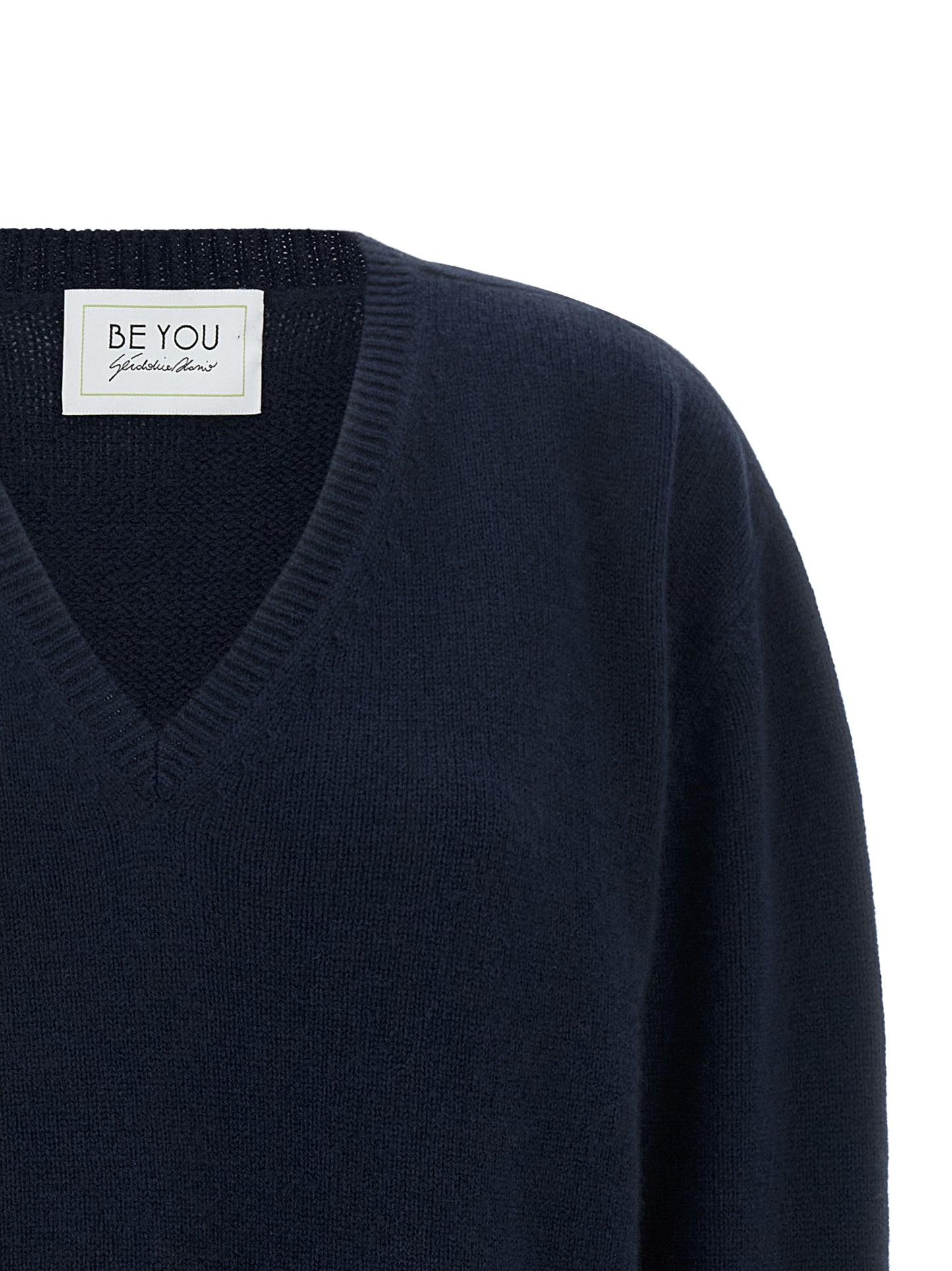 BE YOU Blue Cashmere Cardigan