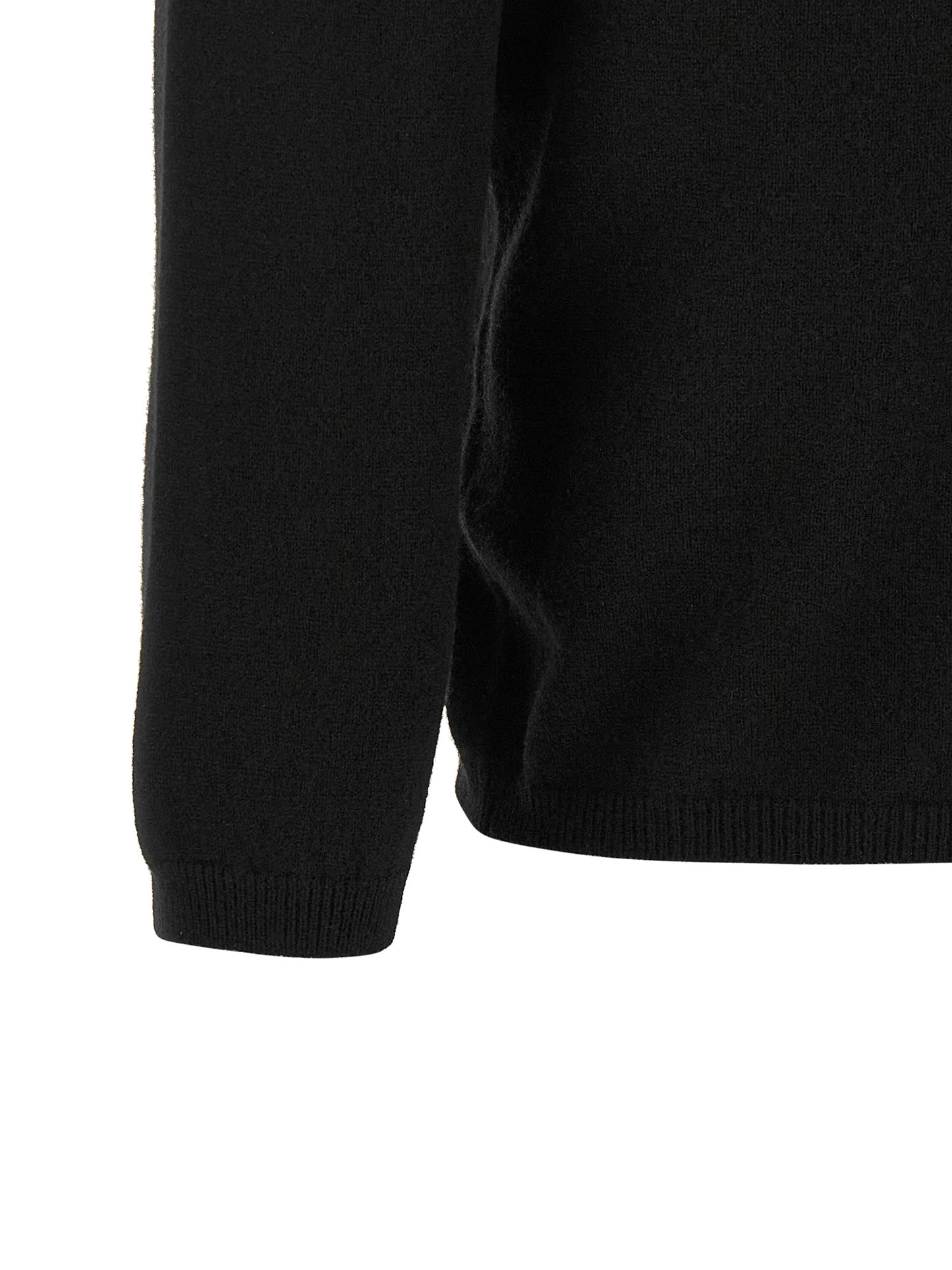 BE YOU Black Cashmere Cardigan