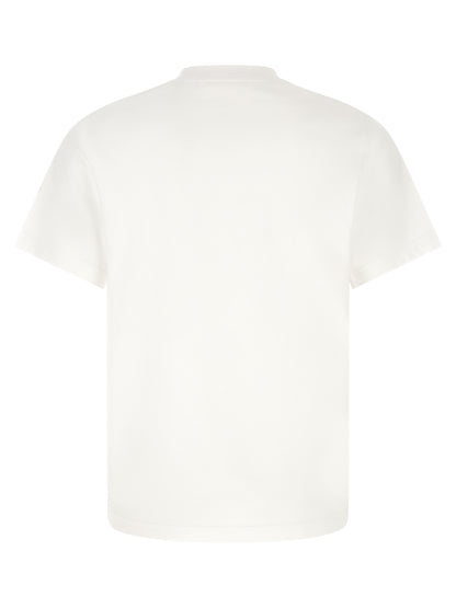 Moncler White Cotton T-Shirt