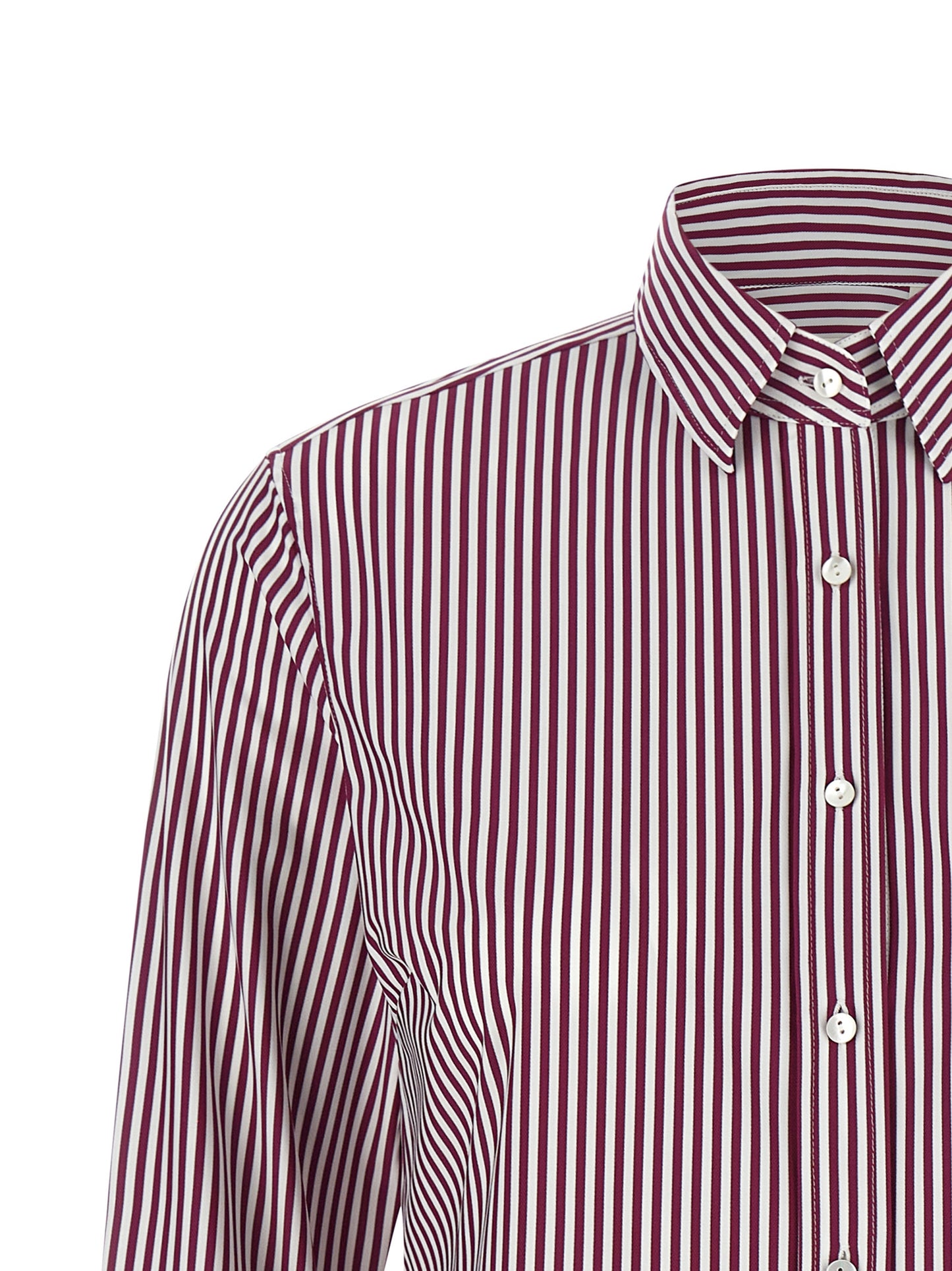 XACUS Bordeaux Polyamide Blouse