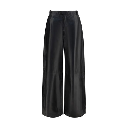 Arma Black Leather Pants