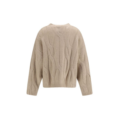 Allude Beige Cashmere Sweater