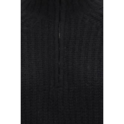 Allude Black Cashmere Sweater