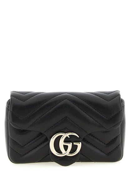 Gucci Black Lamb Leather Shoulder Bag