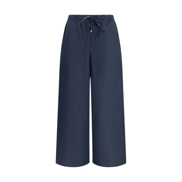 'S Max Mara Blue Cotton Casual Pants
