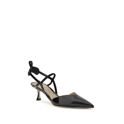 Fendi Black Calf Leather Bos Taurus Pumps