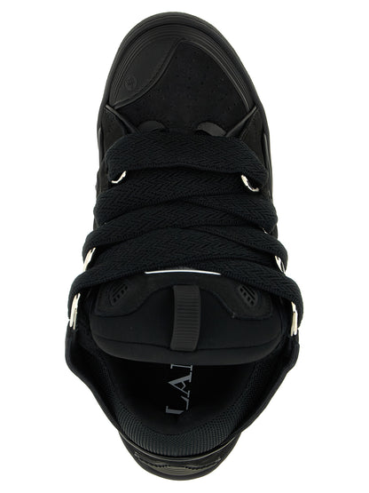 Lanvin Black Calfskin Sneakers