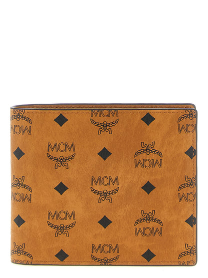 MCM Brown Polyethylene Wallet