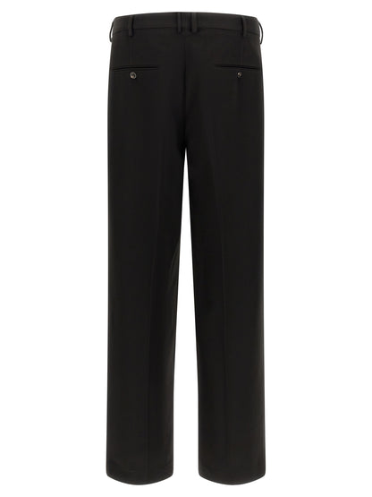 CELLAR DOOR Black Polyester Dress Pants