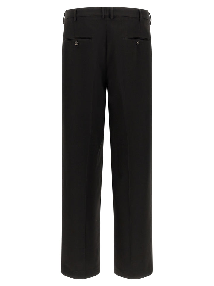 CELLAR DOOR Black Polyester Dress Pants