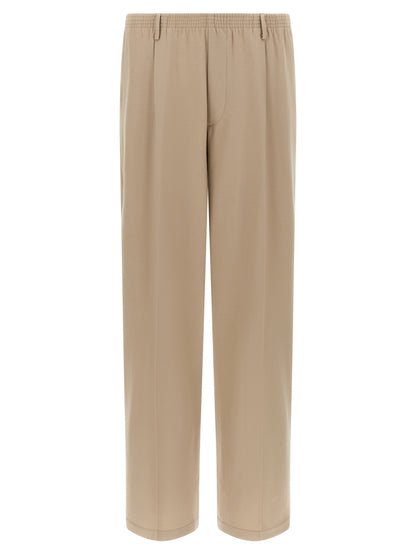 CELLAR DOOR Beige Virgin Wool Casual Pants