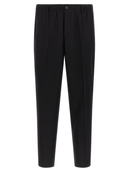 CELLAR DOOR Black Virgin Wool Pants