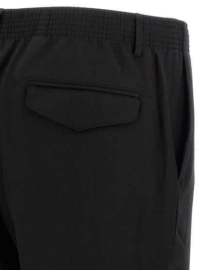 CELLAR DOOR Black Virgin Wool Pants