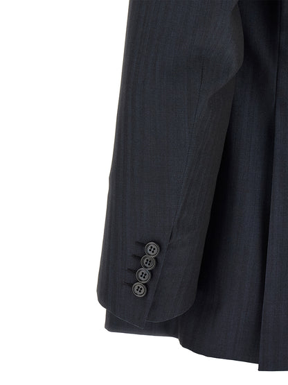 Brioni Blue Wool Blazer