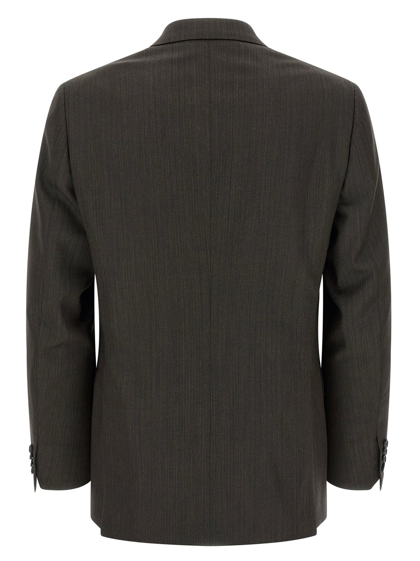 Brioni Brown Wool Two-Piece Suit