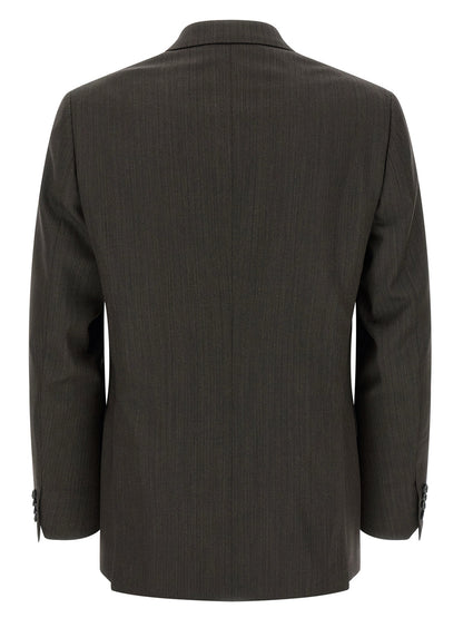 Brioni Brown Wool Two-Piece Suit