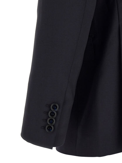 Brioni Blue Wool Two-Piece Suit