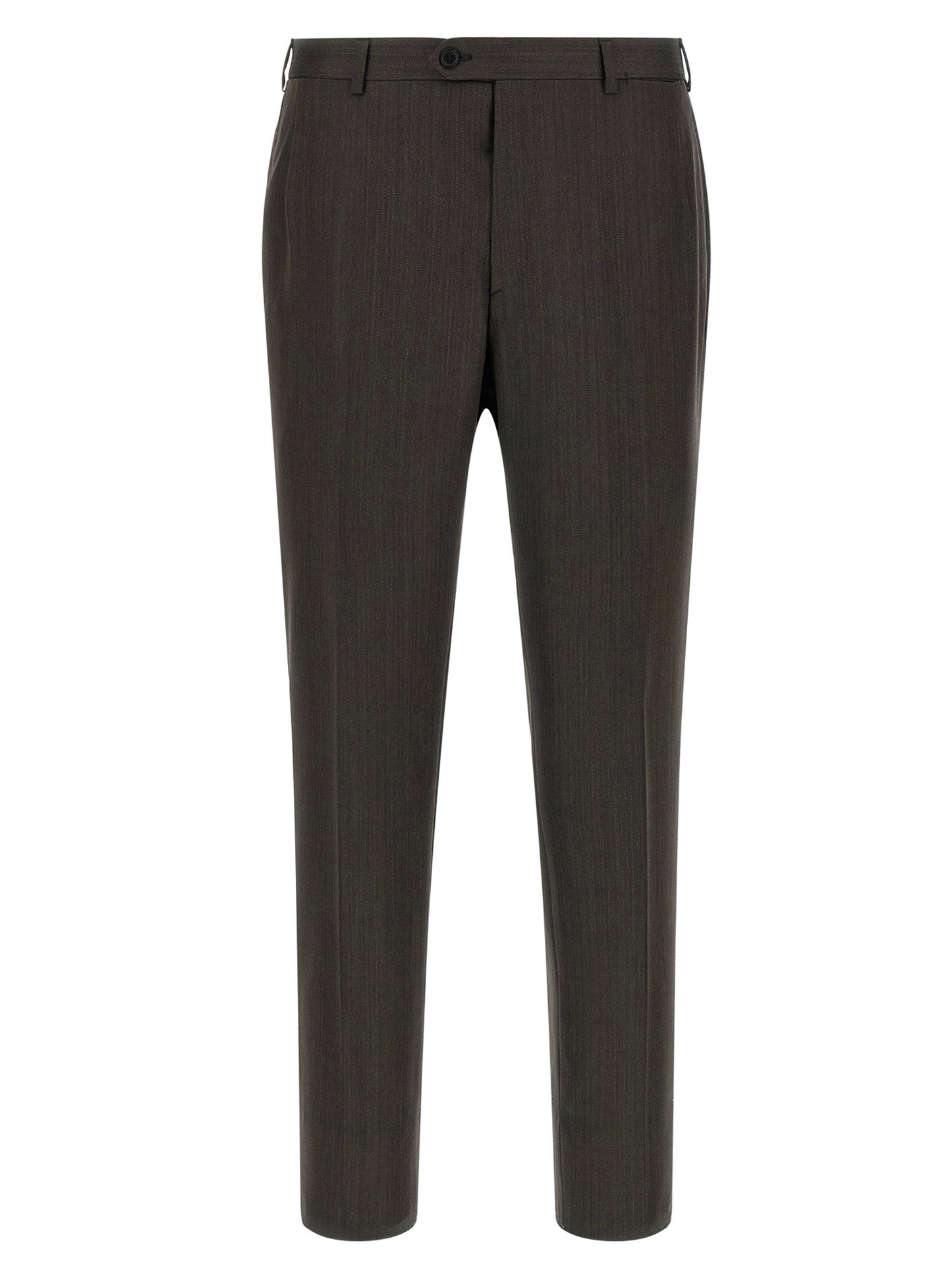 Brioni Brown Wool Two-Piece Suit