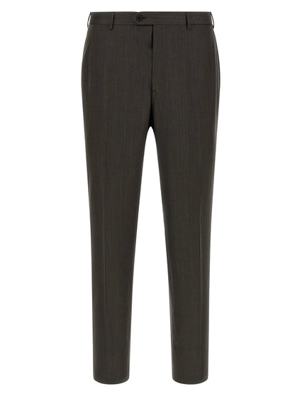 Brioni Brown Wool Two-Piece Suit