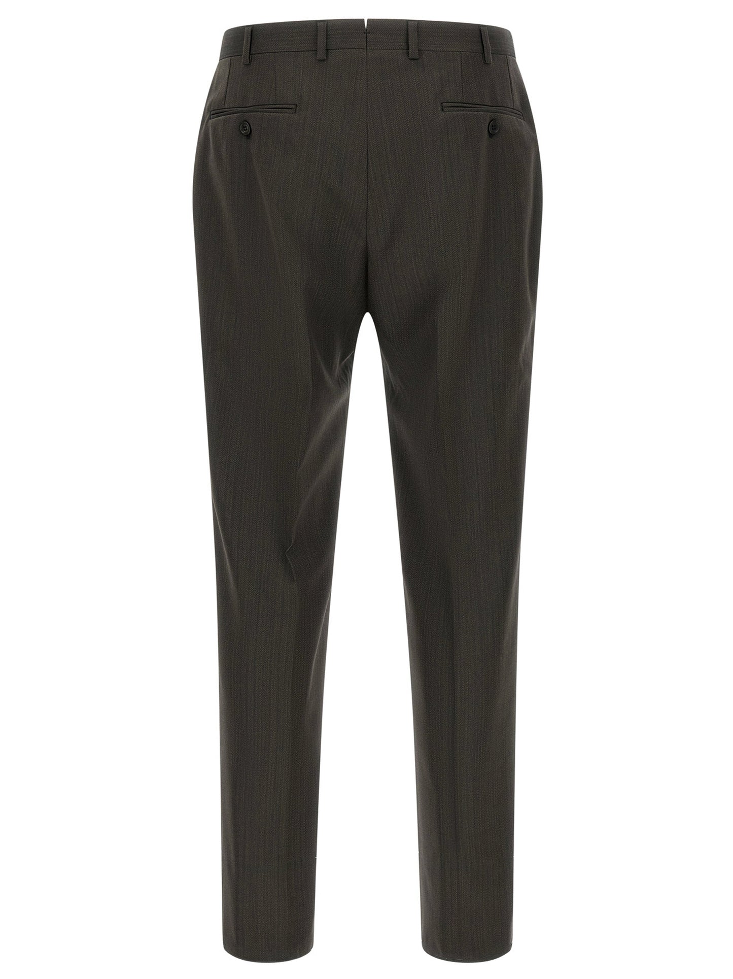 Brioni Brown Wool Two-Piece Suit
