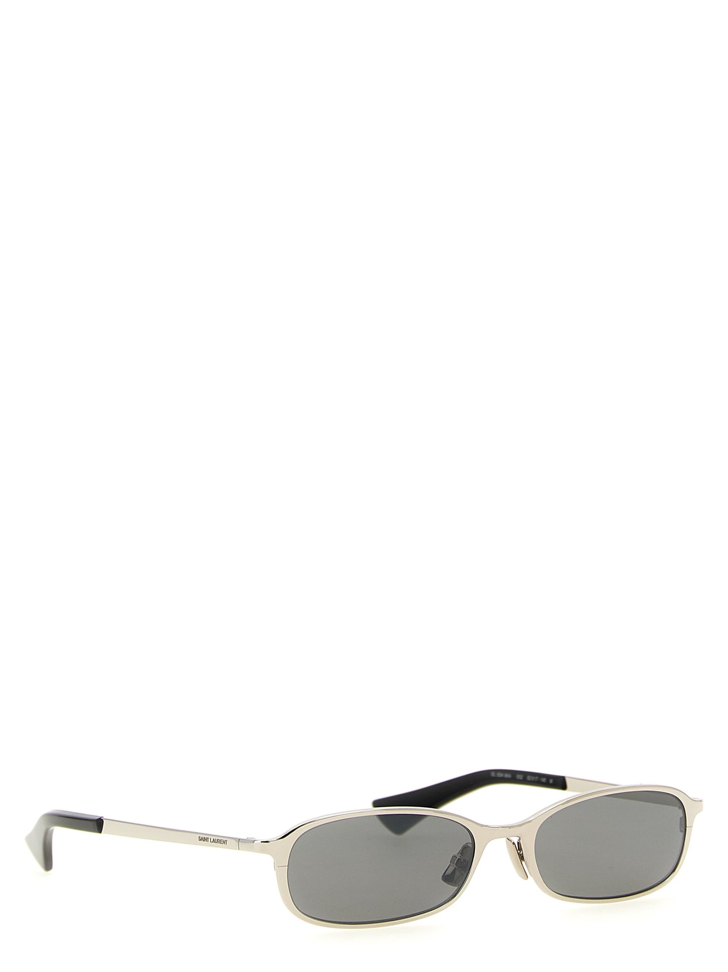 Saint Laurent Gray Acetate Sunglasses