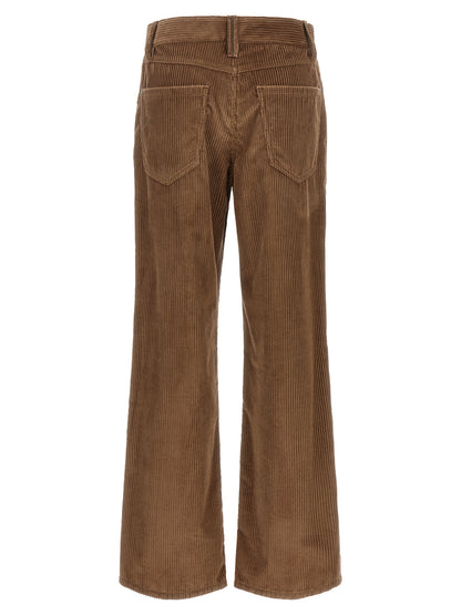 Brunello Cucinelli Brown Cotton Casual Pants