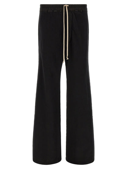 DRKSHDW Black Cotton Flared Pants