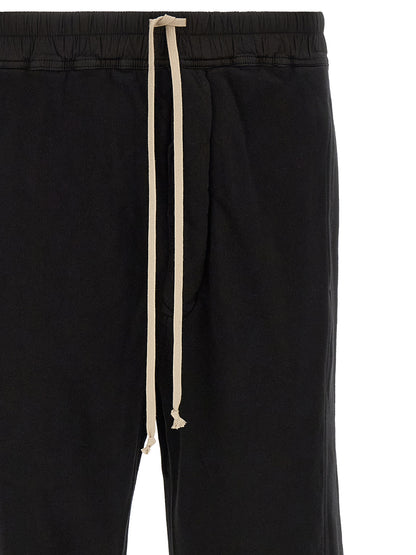 DRKSHDW Black Cotton Flared Pants