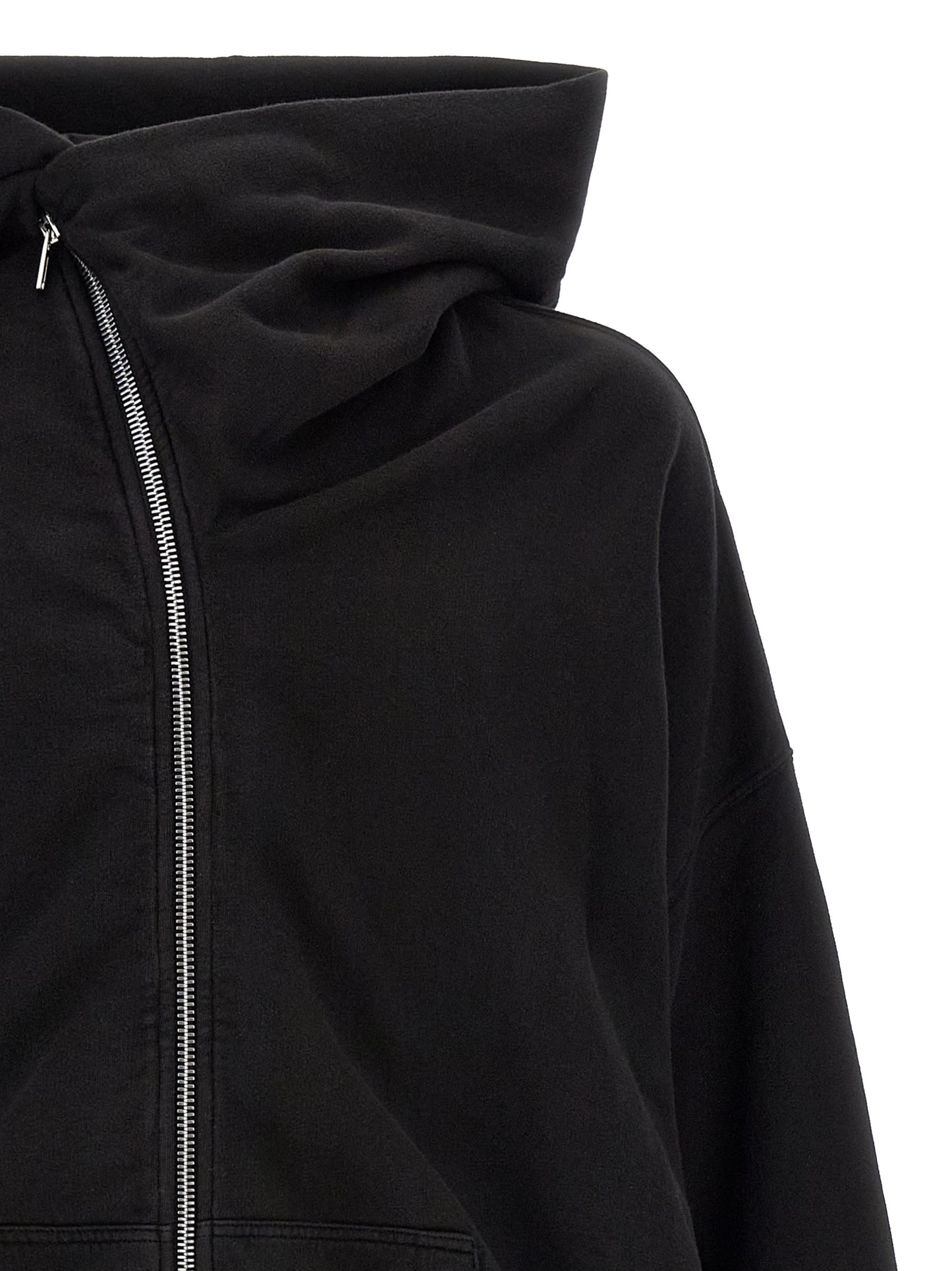 DRKSHDW Black Cotton Sweatshirt