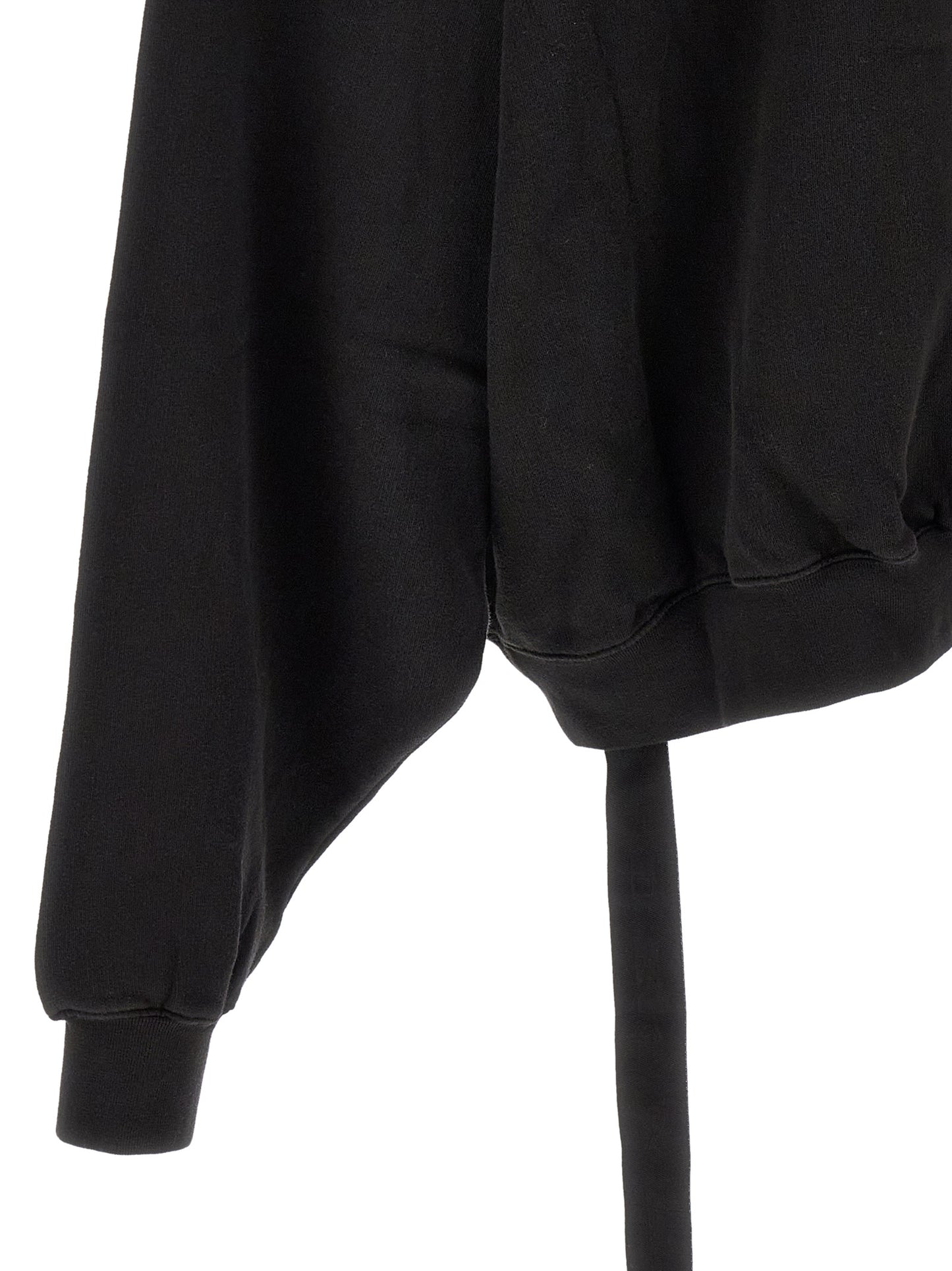 DRKSHDW Black Cotton Sweatshirt