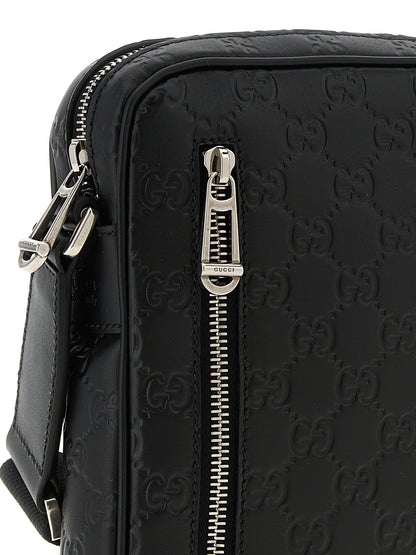 Gucci Black Calfskin Crossbody Bag