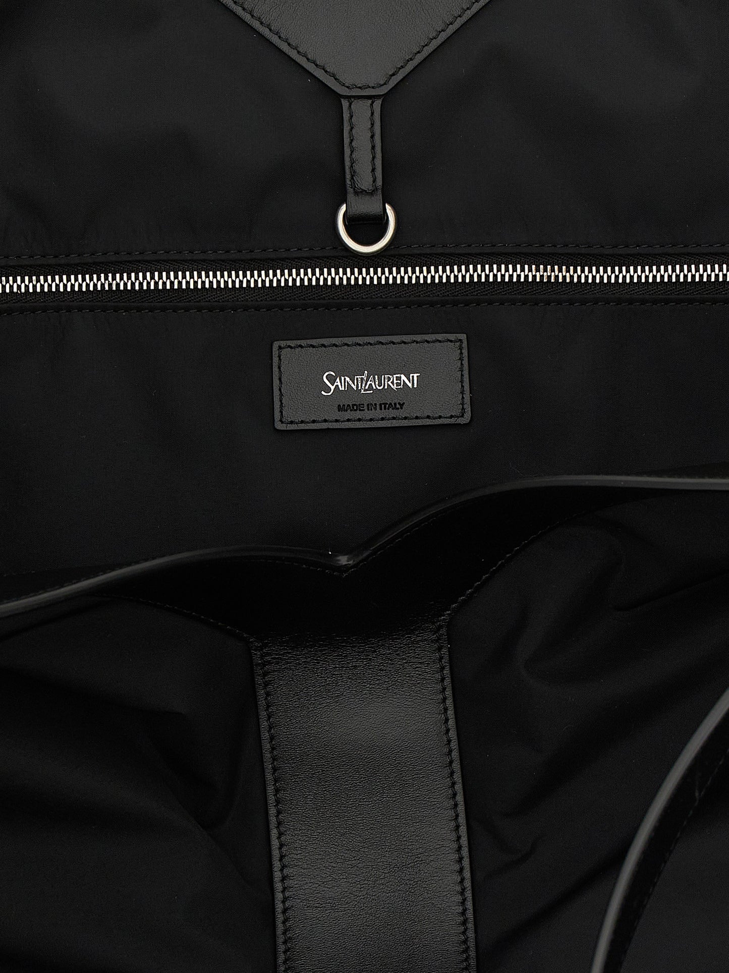 Saint Laurent Black Calfskin Tote Bag