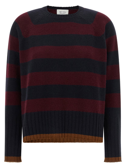 BE YOU Bordeaux Cashmere Cardigan