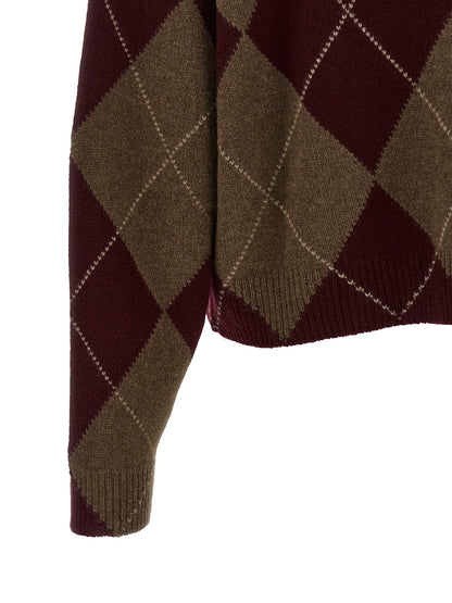 BE YOU Multicolor Cashmere Cardigan