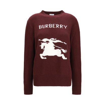Burberry Bordeaux Wool Oves Aries Sweatshirt