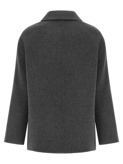 Rohe Gray Wool Coat