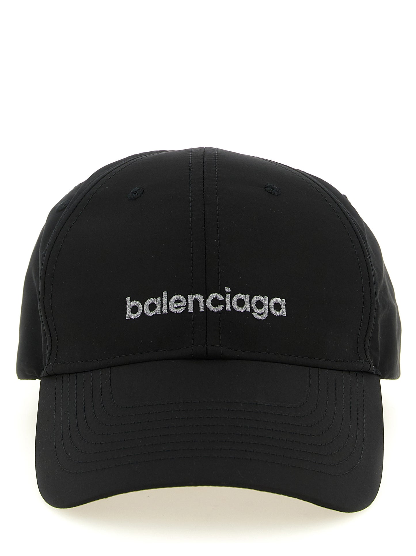 Balenciaga Black Polyester Cap (Baseball Hat)