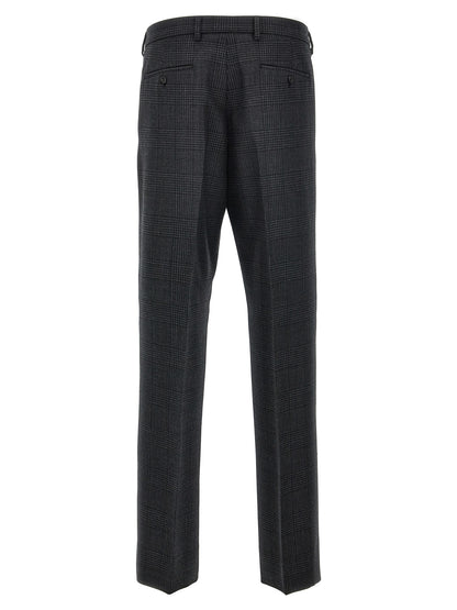 Prada Gray Virgin Wool Dress Pants