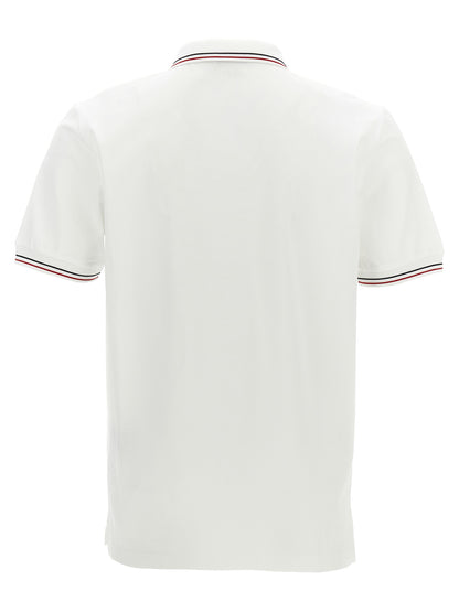 Prada White Cotton Polo Shirt