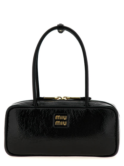 Miu Miu Black Lamb Leather Handbag