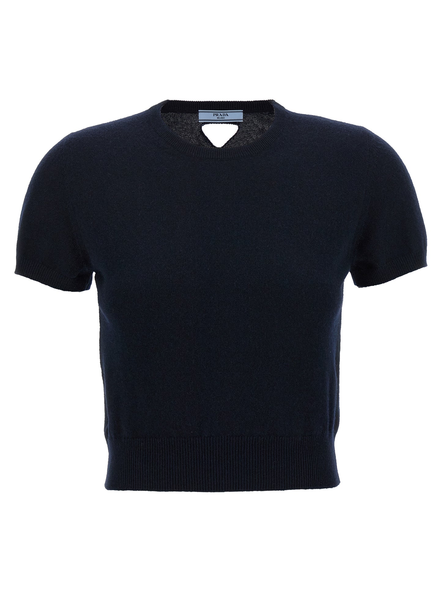 Prada Blue Cashmere Cardigan
