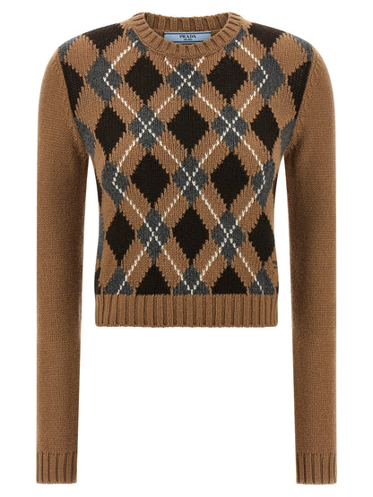 Prada Brown Cashmere Cardigan