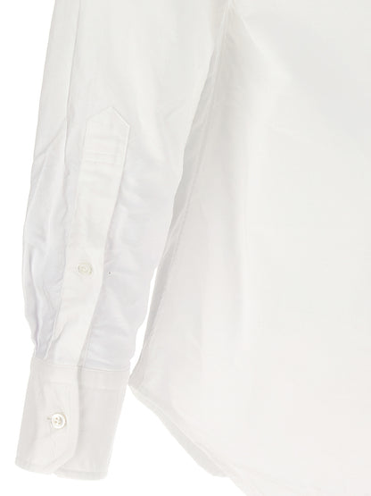 Thom Browne White Cotton Blouse