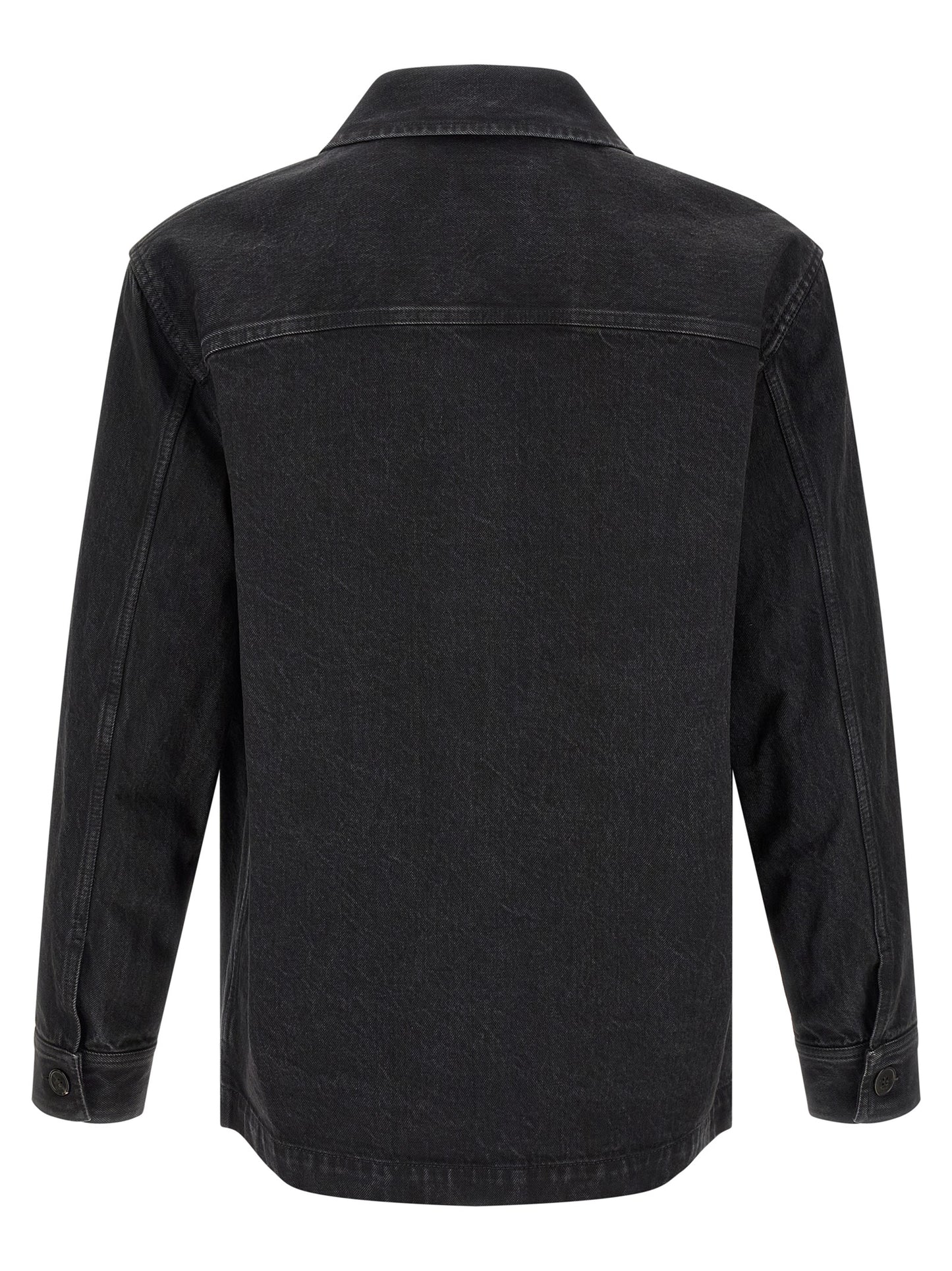 Saint Laurent Black Cotton Blouse