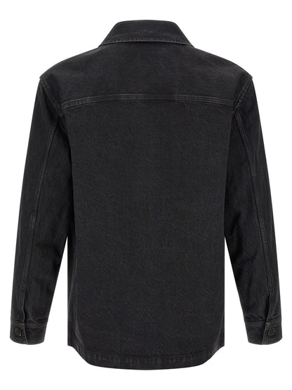 Saint Laurent Black Cotton Blouse
