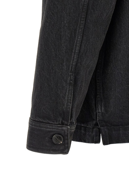 Saint Laurent Black Cotton Blouse